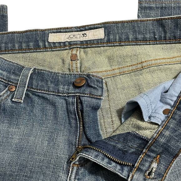 Joes Jeans Womens Size 29 Low Rise Boot Cut Zip Fly Med Wash Blue Denim W185410 - Picture 3 of 12